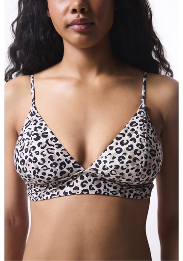 Penti Leo Bralette Leopar Desenli Bikini Üstü