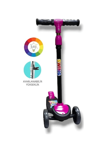 Swing Işıklı 3 Tekerlekli Scooter