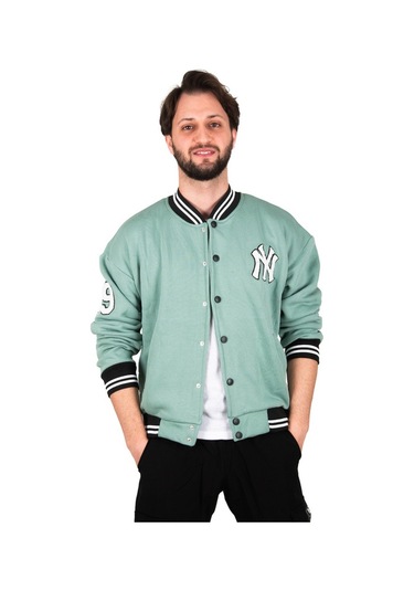 Deepsea Erkek Yeşil Çıtçıtlı Kolej Mont 2304760 Yeşil