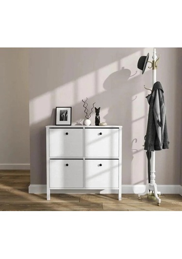 Sakura Frn-20048 Helen Ayakkabılık Beyaz