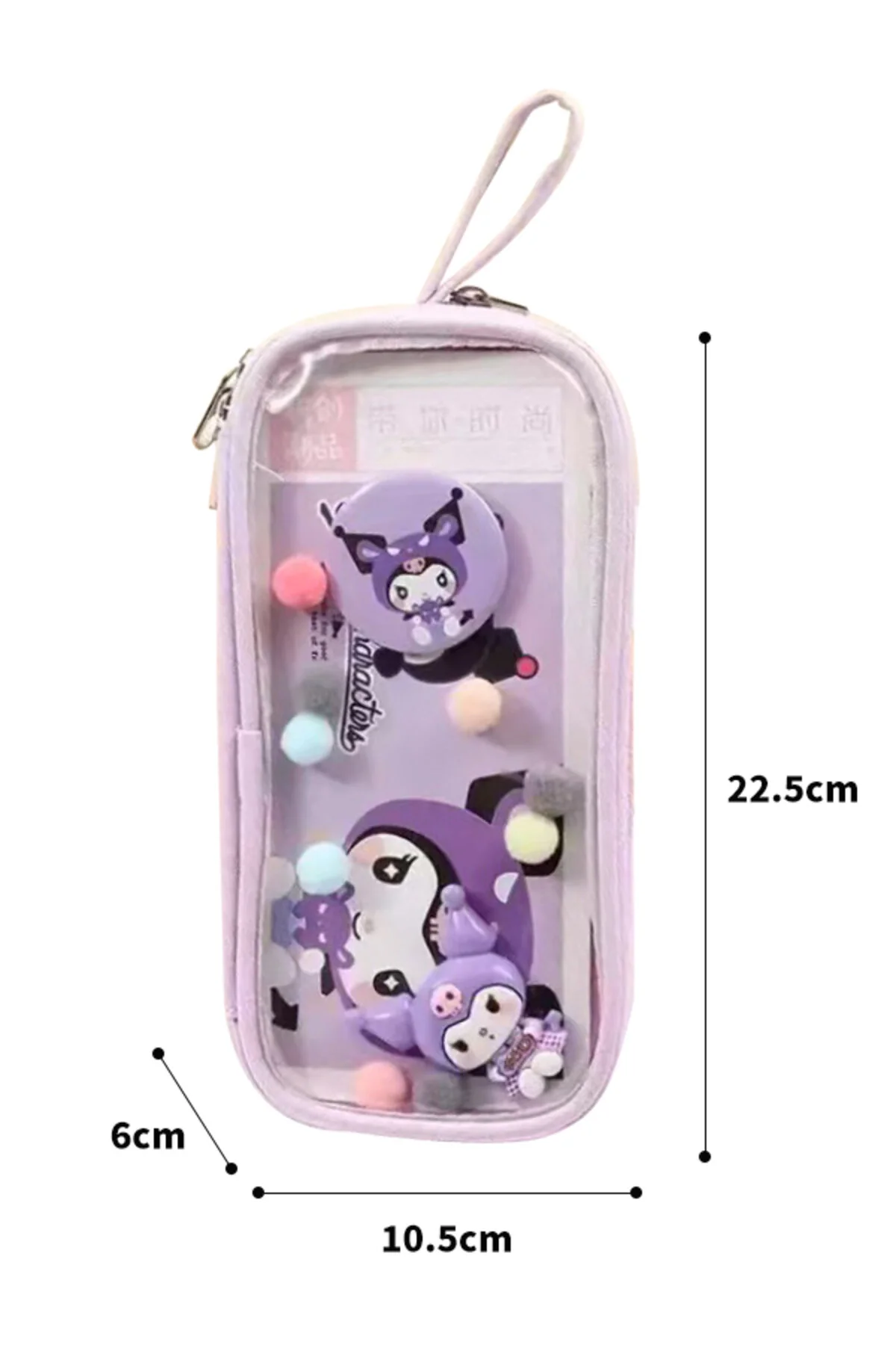 Sevimli Kuromi Ve My Melody Kalem Kutusu Mor