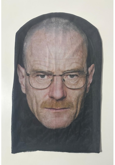Walter Siyah Heisenberg 3 Boyutlu Nefes Alabilen Ünlü Maskesi