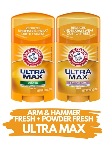 Arm Hammer Fresh + Powder Fresh Ultra Max Stick Deodorant 2 x 28 G