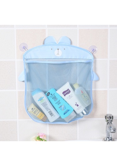 Kangvka Mavi Ağızlı Ev Depolama Çantası - Mutfak Ve Banyo İçin Çok Amaçlı Eşya Saklama Organizer, Kolay Kullanım, Dayanıklı Malzeme Mavi