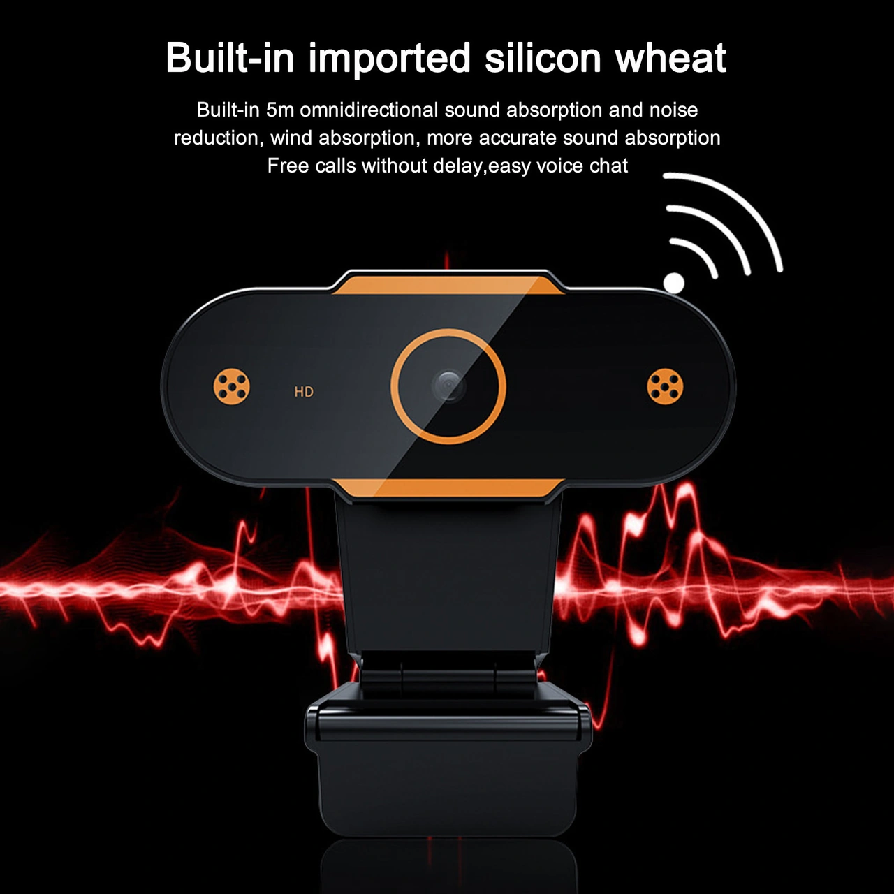 Youmex 720p Manuel Odaklı Usb Webcam Mikrofonlu Bilgisayar Kamerası