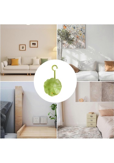 Kendinden Yapışkanlı Şapka Tutucular Palto Askıları, Şapka Askısı  Duvar Beyzbol Şapka Depolama Rafları, Lotus Yaprağı Şeklinde Şapka Duvar Askısı Beyzbol Şapka Askısı Ekranı Çok Renkli