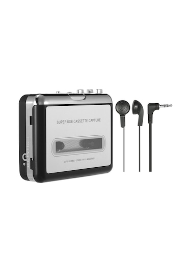 Samdoo Usb Kaset Çevirici - Kasetleri Mp3/wav Formatına Dönüştürücü, Taşınabilir Usb Kaset Oynatıcı