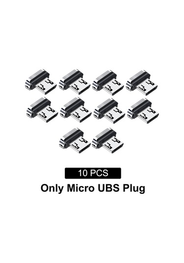 Fonken Redmi Note 12 İçin 10/20 Adet Manyetik Şarj Ucu Tip C/micro Usb Fiş Adaptörübej90 Cm