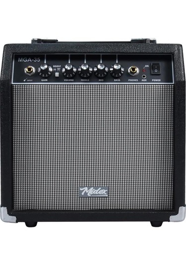Midex Mga-35bk-hd Elektro Gitar Amfisi 35 Watt Gain Özelliği Kulaklık Çıkışı