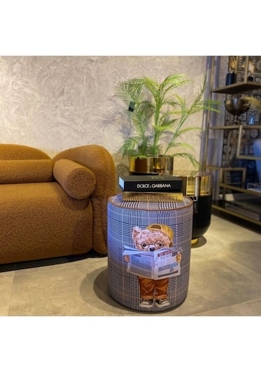 Gazeteci Teddy Puf Kumaşı Süettir. Uluslararası Solmama Sertifikasına Sahiptir. Çok Renkli