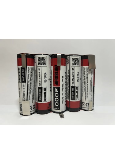 Orion 5s 18v Matkaplar İçin 18650 Li-on Pil Grubu 2000 Mah 15c - 30a