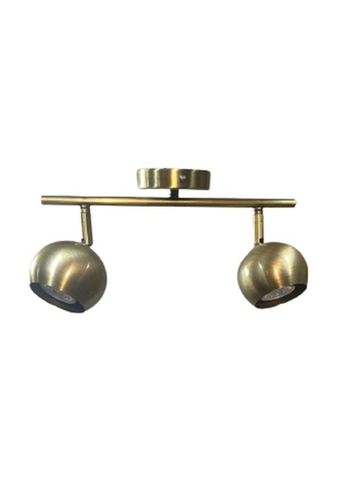 Rsylight Metal Modern 2 Li Eskitme Kaplama 180 Derece Mafsallı Led Spot Avize Günışığı Ampullü Eskitme