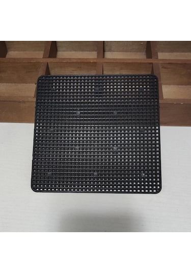 8cm 10pc-5/10pcs Saksı Delik Örgü Pedi Kare Bonsai Saksısı Alt Izgara Mat Saksı Filtre Ekranı Drenaj Netleştirme Bahçe Malzemeleri