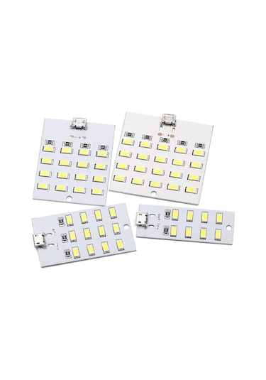 1 Adet Aydınlatma Paneli Mobil Işık 430ma 470ma 5730 Smd 5v, Seçenekler: 12 Led