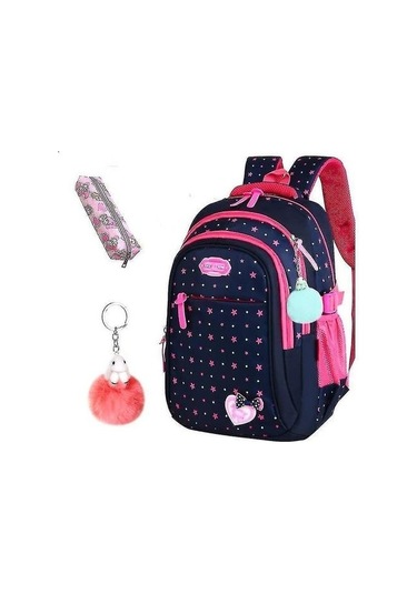 Three Beans Sırt Çantaları Ilköğretim Sırt Çantası Yıldız Baskı Öğrenci Çantaları Nokta Siyah 2jvxsp Siyah