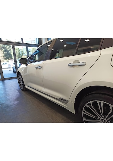 Toyota Corolla Uyumlu 2019-2022 Kapı Kolu Kaplaması Nikelaj