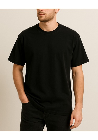 Hugo Boss Madness Baskılı T-shirt Siyah
