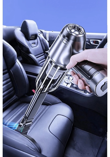 Mobee 7 İn 1 Çok Fonksiyonlu Araç İçi Üflemeli Süpürge Araç Ev Ofis Süpürgesi Vakumlu Araç Süpürgesi