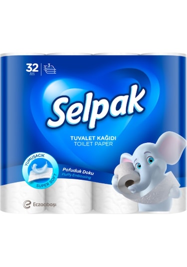 Selpak Tuvalet Kağıdı 32'li