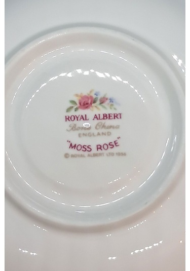 Moss Rose Vintage Türk Kahve Boyu Kahve Fincanı 2 Parça 90ml Pembe