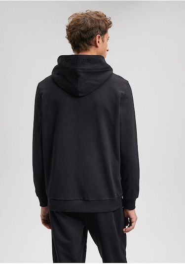 Mavi - Mavi Black Kapüşonlu Siyah Sweatshirt 0s10135-900 Siyah