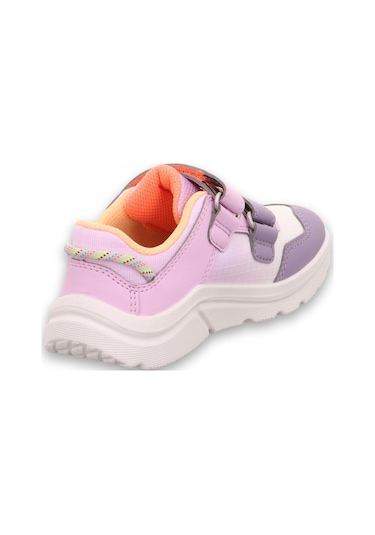 Superfit 006100 Kicks Günlük Lila Çocuk Spor Ayakkabı Beyaz Çok Renkli