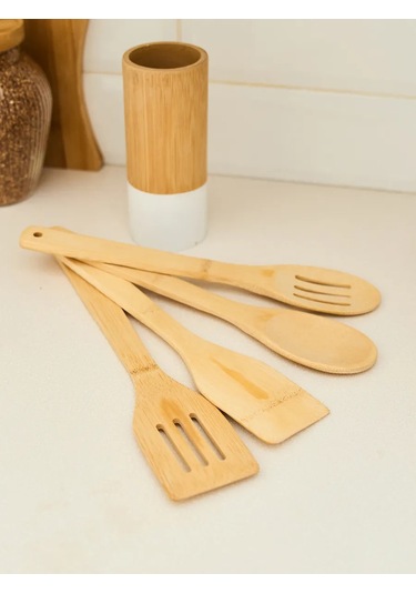 Topichome Bambudan Yapılmış Mutfak Aksesuarları Seti 244635525 Aromatik