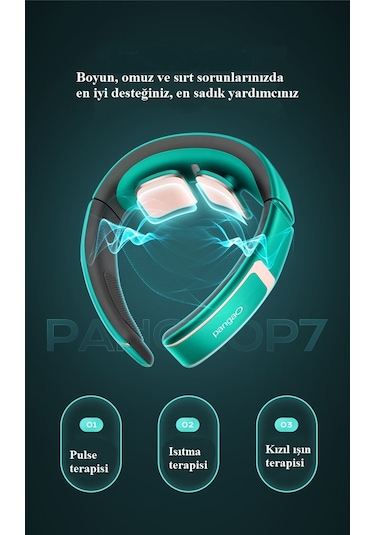 Pangao Boyun Masaj Aleti P7 Yeşil