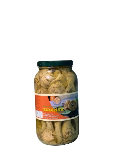 Natureat Roma Usulü Yağda Saplı Enginar Kalbi 2900 Gr