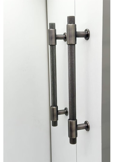 Handles Kulp Mobilya Dolap Mutfak Çekmece Kulpu 158 Mat Skoç Füme 128 Mm 12,8 Cm 2 Adet