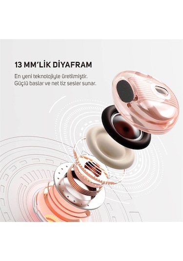 Divoom Lovelock Kayıt Özellikli Bluetooth Hoparlör + Spark Air Tws Kulaklık