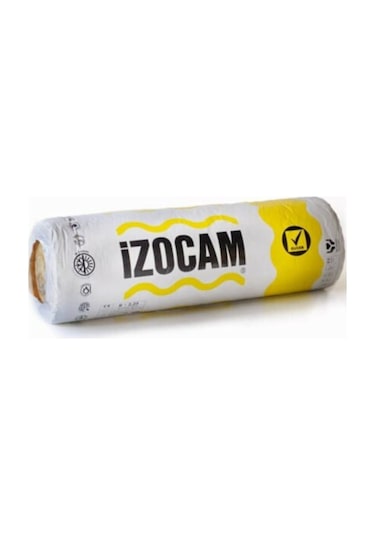 Izocam Camyünü 10 Cm.Çati Şiltesi 120 X 800 Cm [ 9,60 M2/Rulo ]