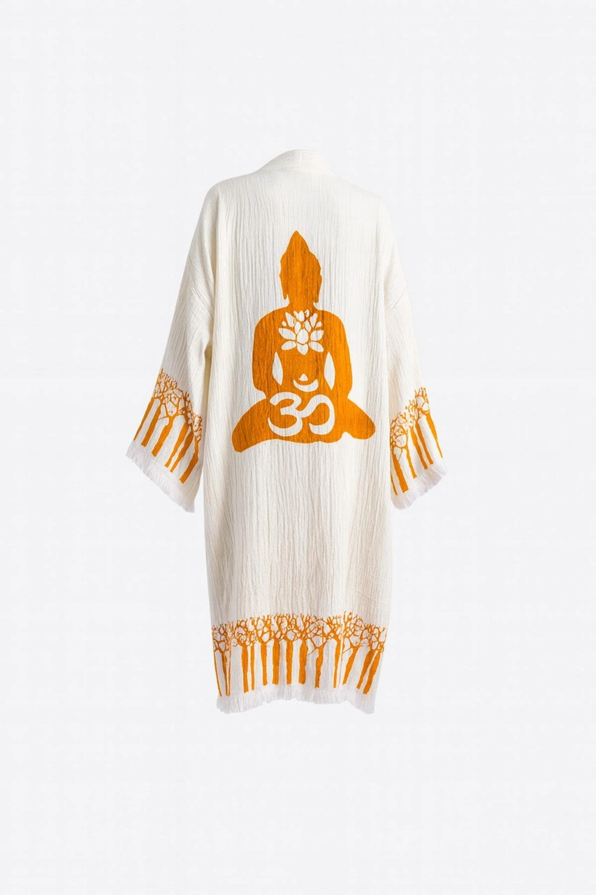 Brandsmithshop Serenity Buddha Kimono Çok Renkli