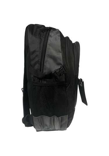 Büyük Su Geçirmeyen Kalın Kumaş Ortopedik Üç Bölmeli Okul Gezi Seyahat Kamp Sırt Çantası 32cmx47cm Gri