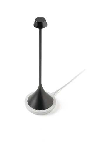 Lexon Steli Shade Led Masa Lambası Metalik Gri