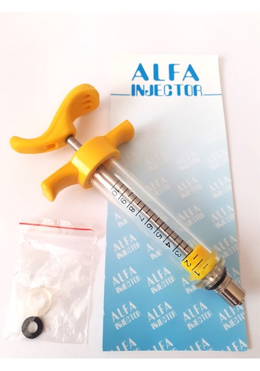 Alfa Mika Enjektör 10 Cc / 2 Adet İğne Hediye