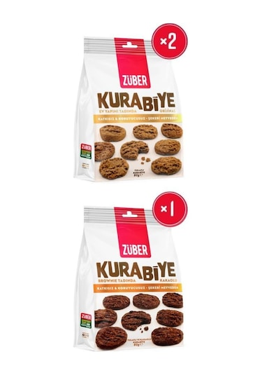 Kurabiye Tadım Paketi X 3 Adet