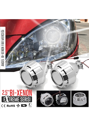 Bi-xenon Far Merceği Universal 2.5"