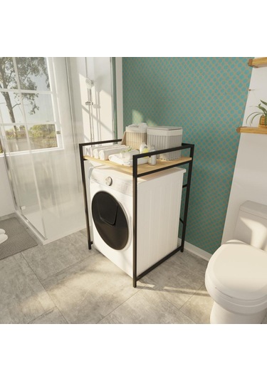 Adel Çamaşır Makinesi Dolabı Safirmeşe Safir Meşe