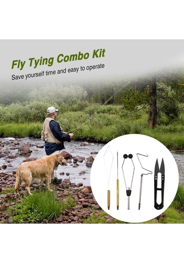 Mufunye 5 Veya 6 Parçalık Profesyonel Balık Olta Aksesuar Seti - Bobbin İğnesi, Makas Ve Daha Fazlası