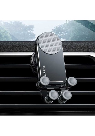 Wondernest Oatsbasf Araba Yerçekimi Metal Braketi Siyah - Araç Aksesuarı Siyah