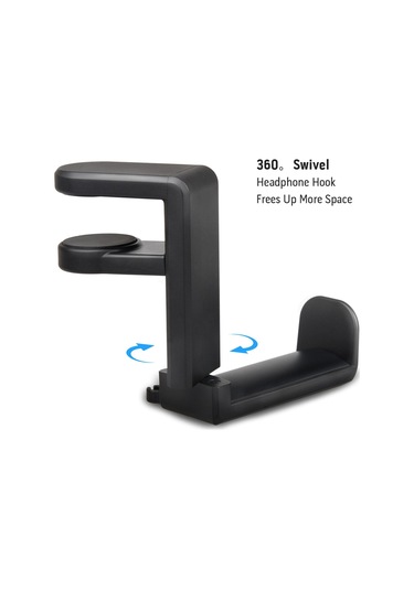 Suntek Kulaklık Kancası Tutacağı Ayarlanabilir Kablo Klipsi