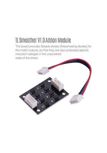 Neevoyu 4 Adet Tl-smoother V1.0 3d Yazıcı Aksesuarı - Adım Motor Sürücüleri İçin Titreşim Ve Gürültü Azaltıcı Modül