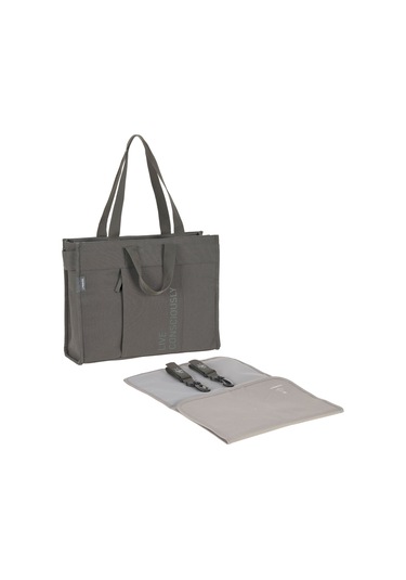 Lassig Tote Up Bebek Bakım Seyahat Çantası Anthracite Antrasit