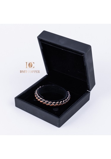 Dmt Copper Home %100 El Yapımı Bakır Bileklik,doğal Antibakteriyel Bakır Bileklik, Sağlık Dostu Şık Tasarım Bakır
