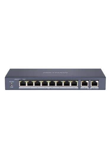 Hikvision Ds-3e310p-e/m B 8 Port Poe 80w 10/100mbps + 2ge Uplink Switch