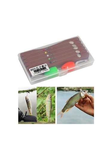 Homyl Bağlı Sinekler Seti Yapay Yem Balıkçılık Cazibesi A