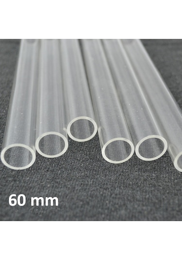 Pleksi Boru Şeffaf Akrilik Tüp Saydam 60 X 3 Mm 553153403