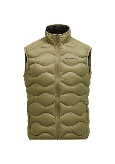 Peak Performance Helium Down Vest Erkek Yelek G79624020 Antrasit - Yeşil