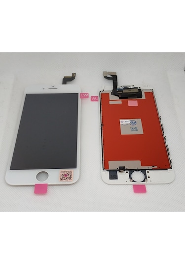 Apple Uyumlu iPhone 6S Beyaz-Siyah Lcd Ekran+Dokunmatik